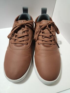TRUE Linkswear FS-01 Minimalist Golf Shoes In Rich Mahogany Men's 11.5